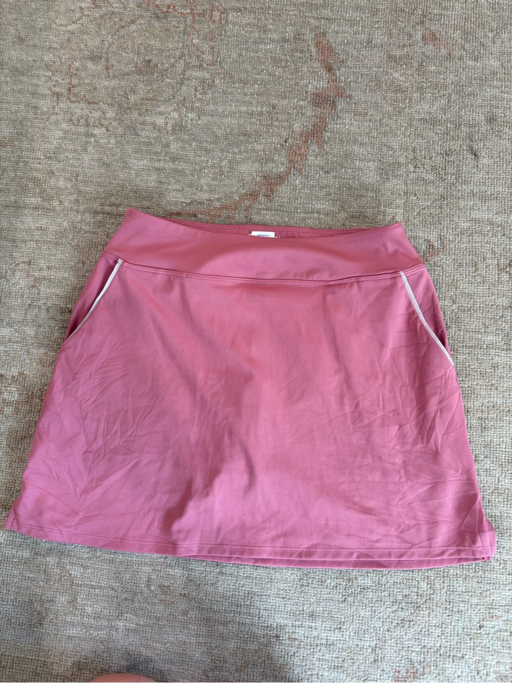 Women's Pink Active Skort with Side Pockets